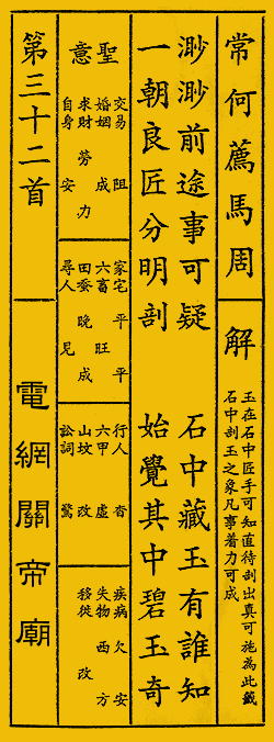 六十四卦占卜结果