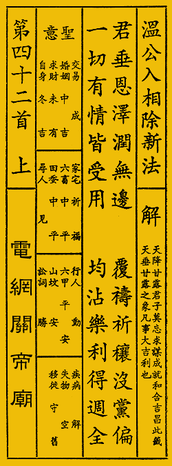 六十四卦占卜结果