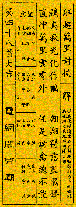 六十四卦占卜结果